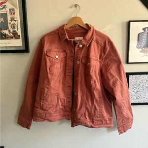 Market & Spruce Terracotta Jacket